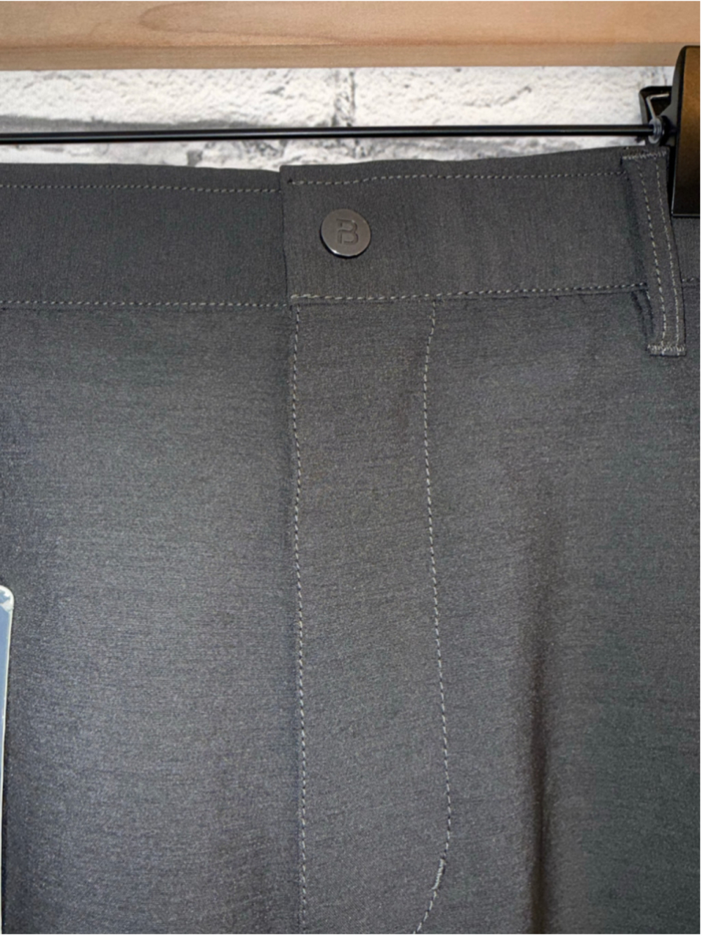 Men's Bylt Basics Shorts size 40 Kinetic Shorts Black Flat Front 7’ Inseam NEW - Picture 9 of 14